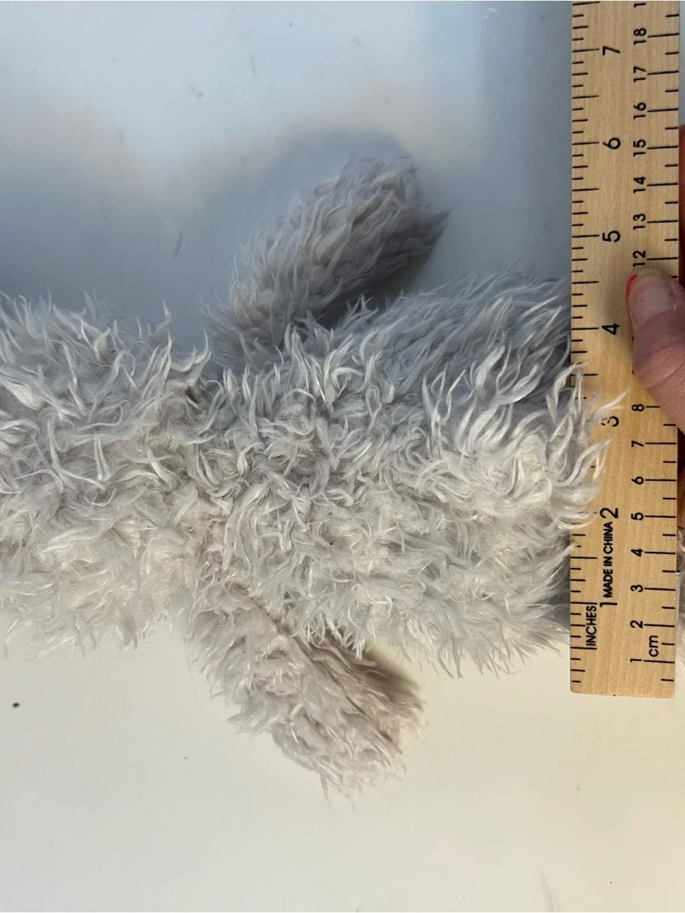Jellycat Angora Fuzzy Bunny Medium Retired Authentic